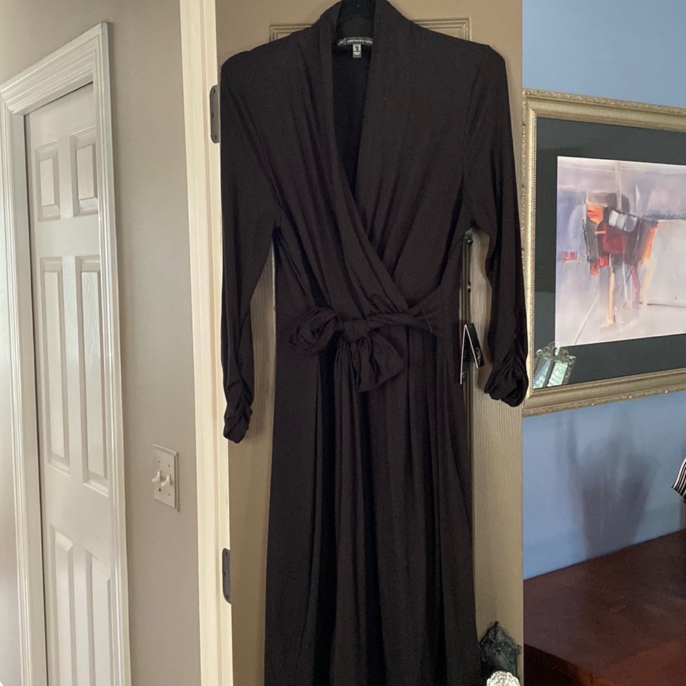 NWT Adrianna Papell Faux Wrap Dress